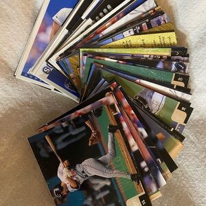 Assorted Baseball Trading Cards (50)